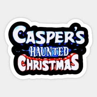 casper's haunted christmas Sticker